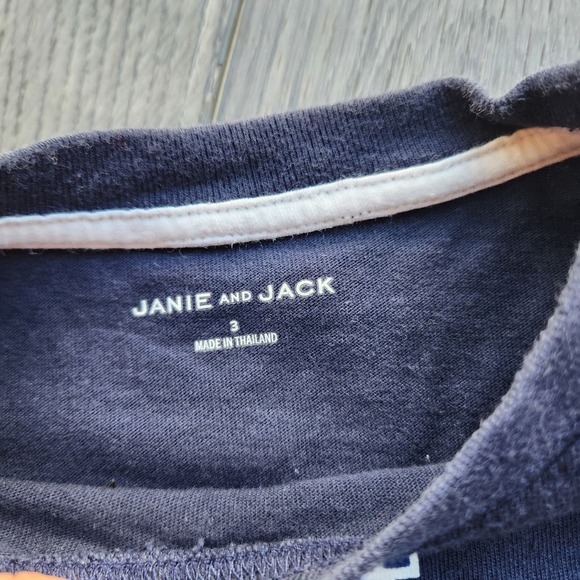 Janie and Jack 'One of a kind' and 'Jet Set Go' tees, 3t - Picture 5 of 6